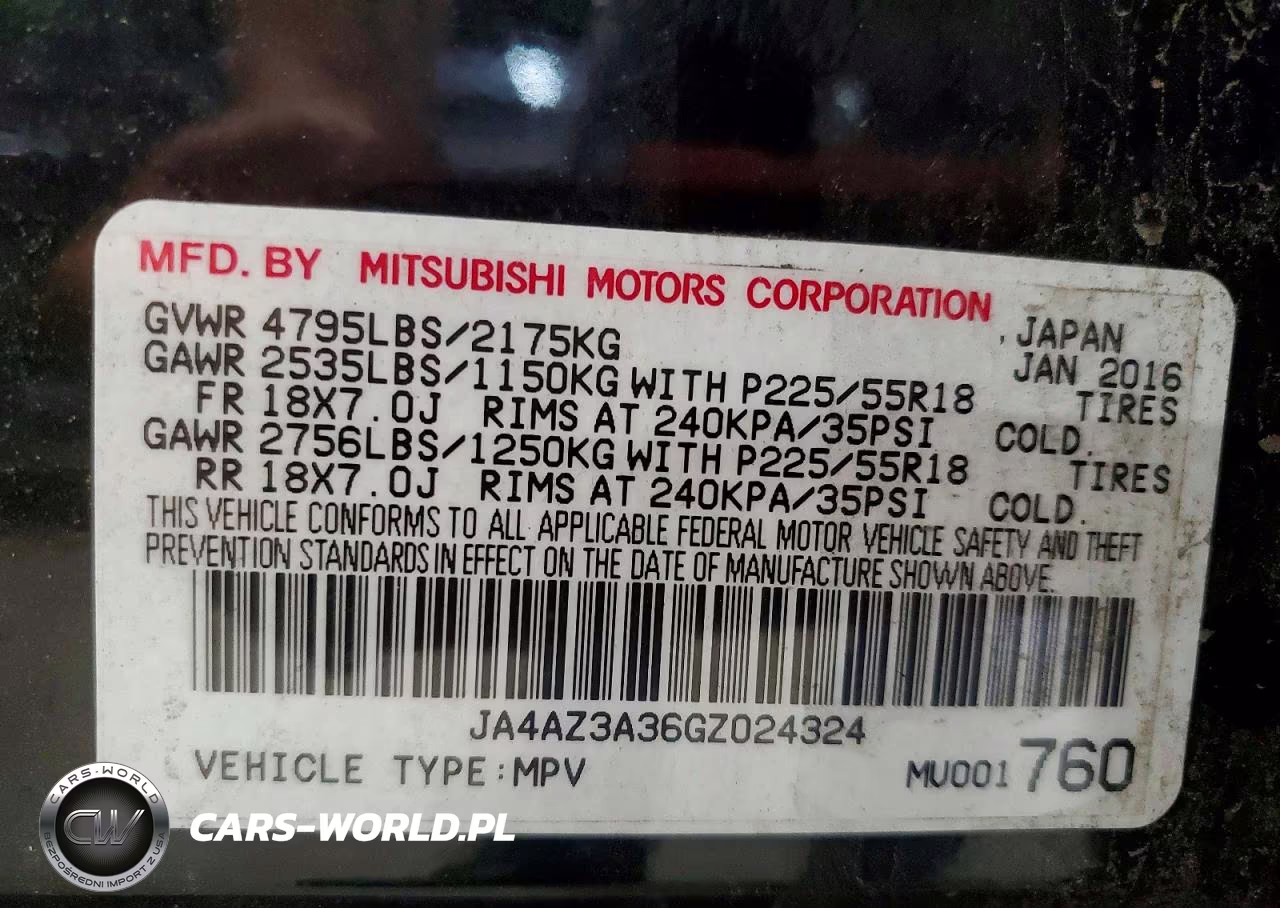2016 Mitsubishi Outlander Se VIN:JA4AZ3A36GZ024324 - 13