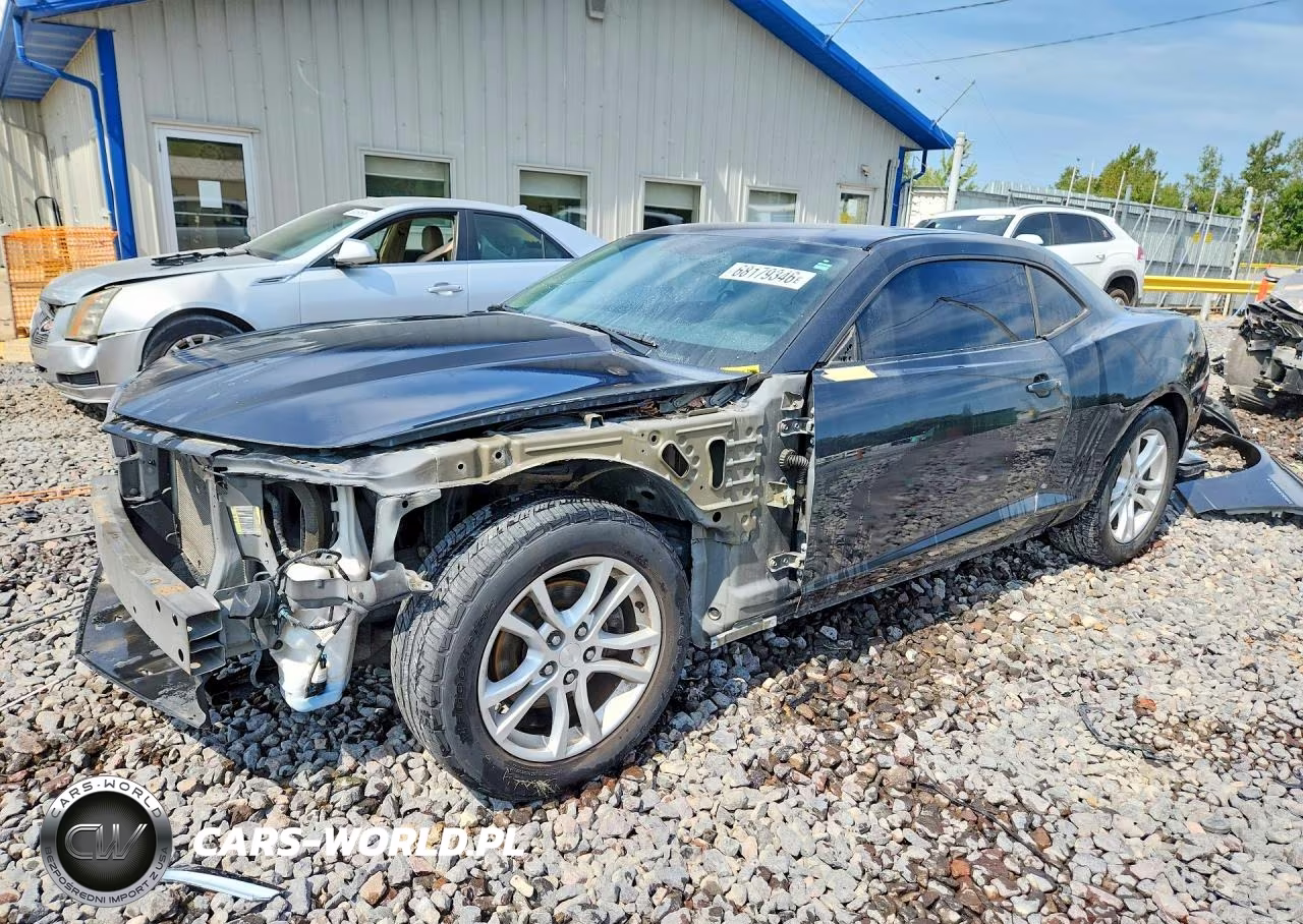 2013 Chevrolet Camaro Lt VIN:2G1FB1E33D9117654 - 1