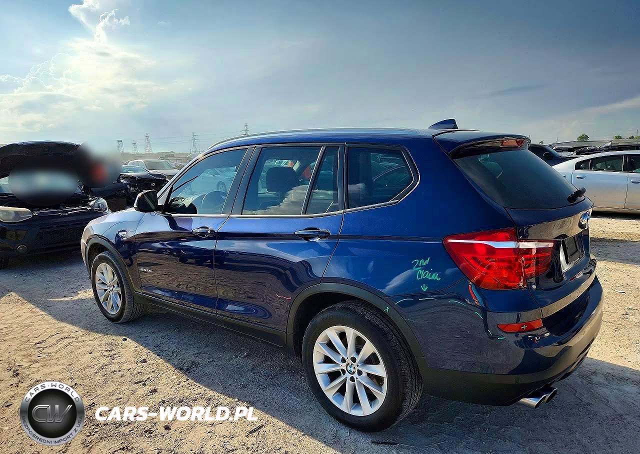 2017 BMW X3 Sdrive28I VIN:5UXWZ7C33H0X39730 - 2