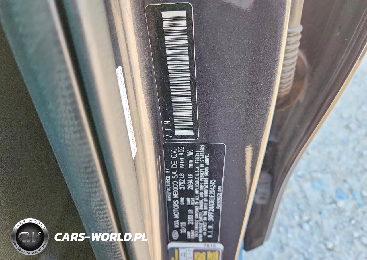 2020 Kia Forte Lxs VIN:3KPF24AD6LE204245 - 12
