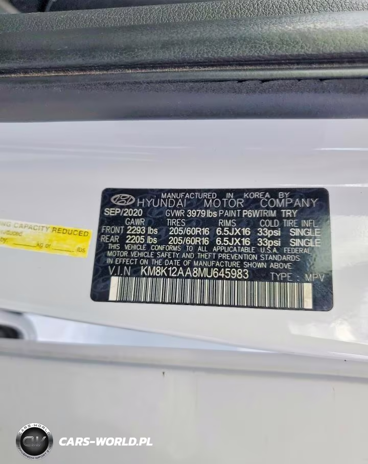 2021 Hyundai Kona Se VIN:KM8K12AA8MU645983 - 13