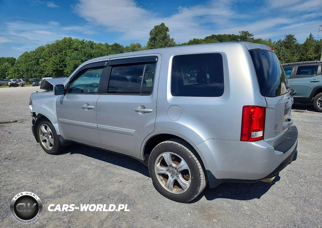 2013 Honda Pilot Exl VIN:5FNYF4H54DB023037 - 2