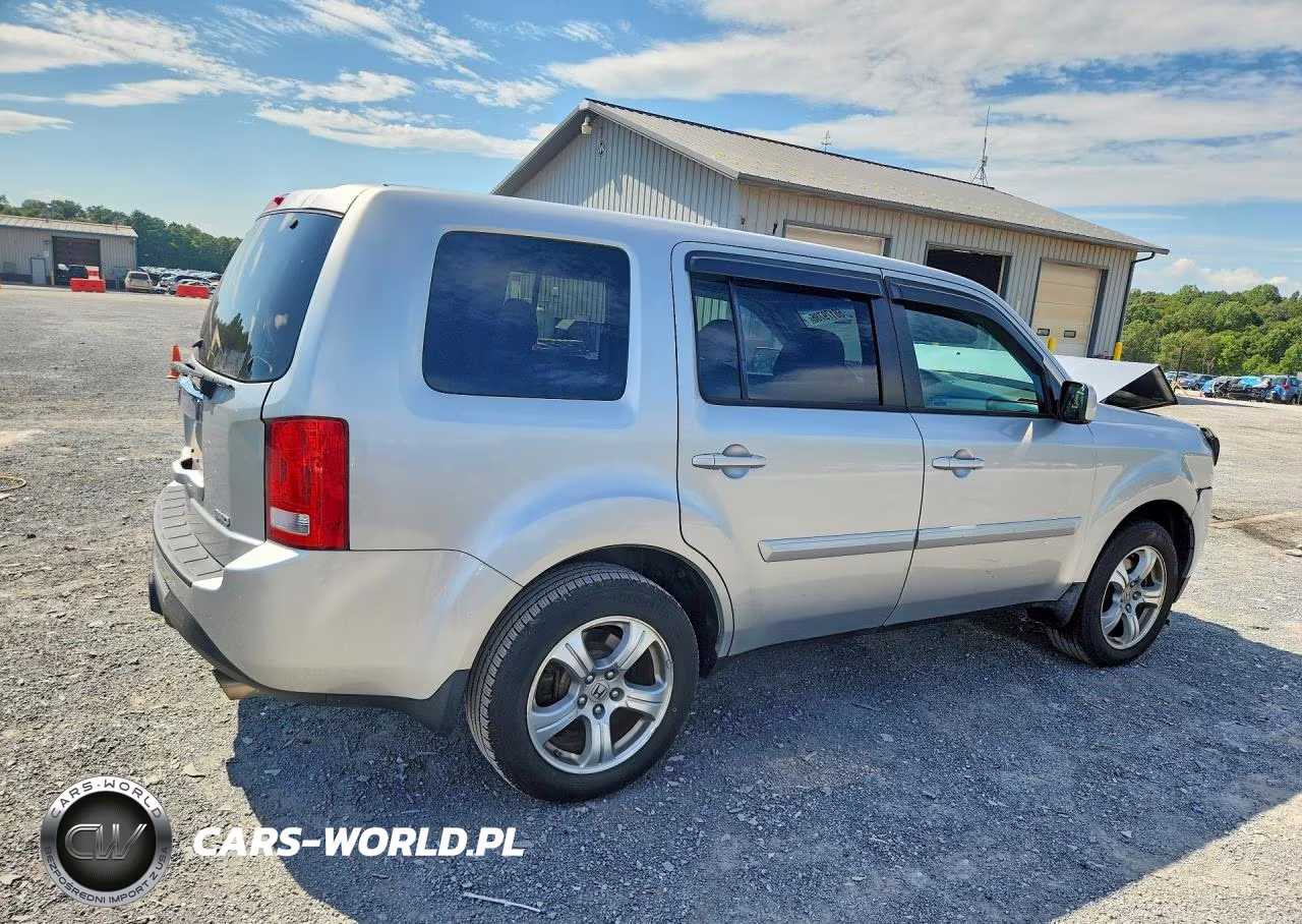 2013 Honda Pilot Exl VIN:5FNYF4H54DB023037 - 3