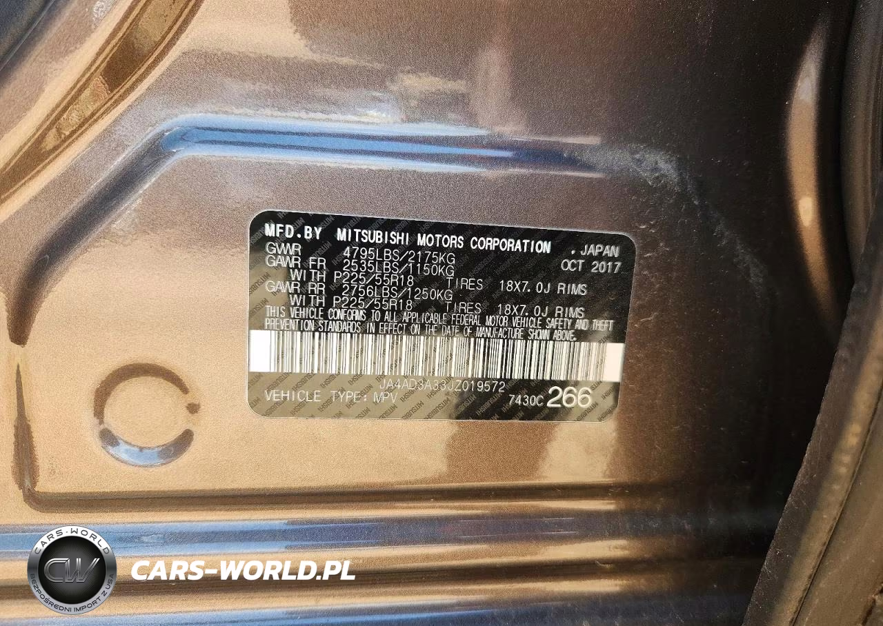 2018 Mitsubishi Outlander Se VIN:JA4AD3A33JZ019572 - 12