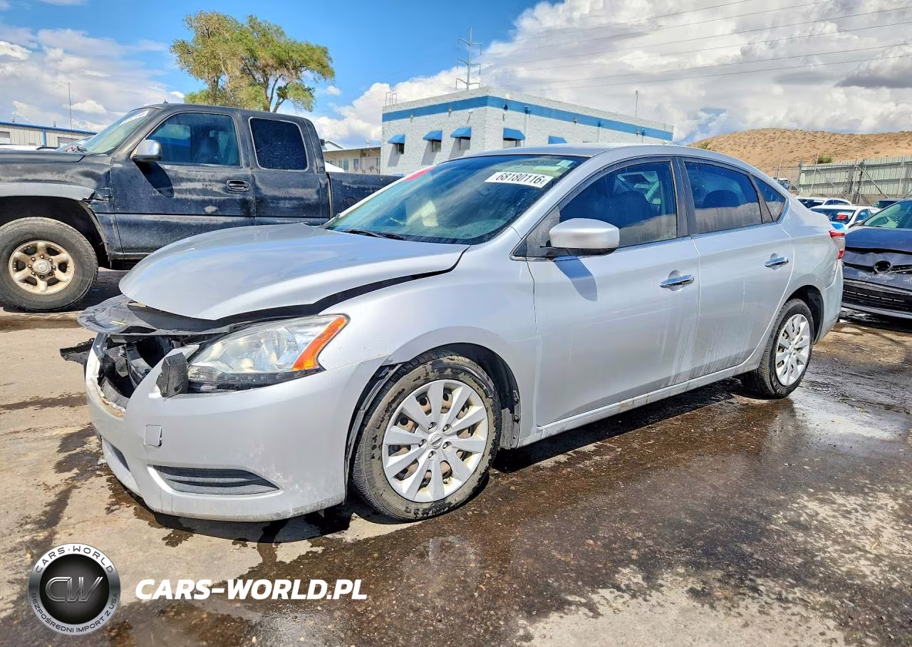 2014 Nissan Sentra S VIN:3N1AB7AP7EY250838 - 1