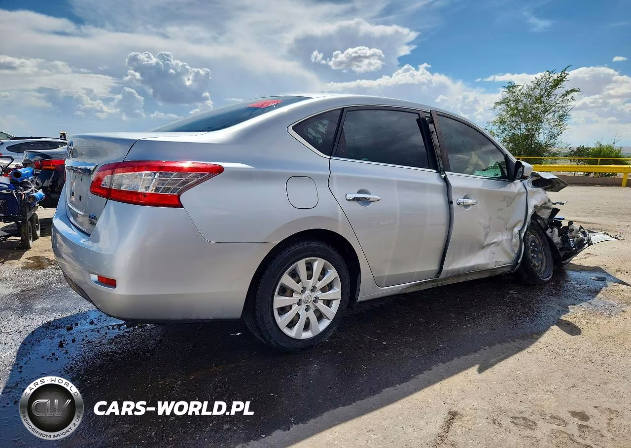 2014 Nissan Sentra S VIN:3N1AB7AP7EY250838 - 3