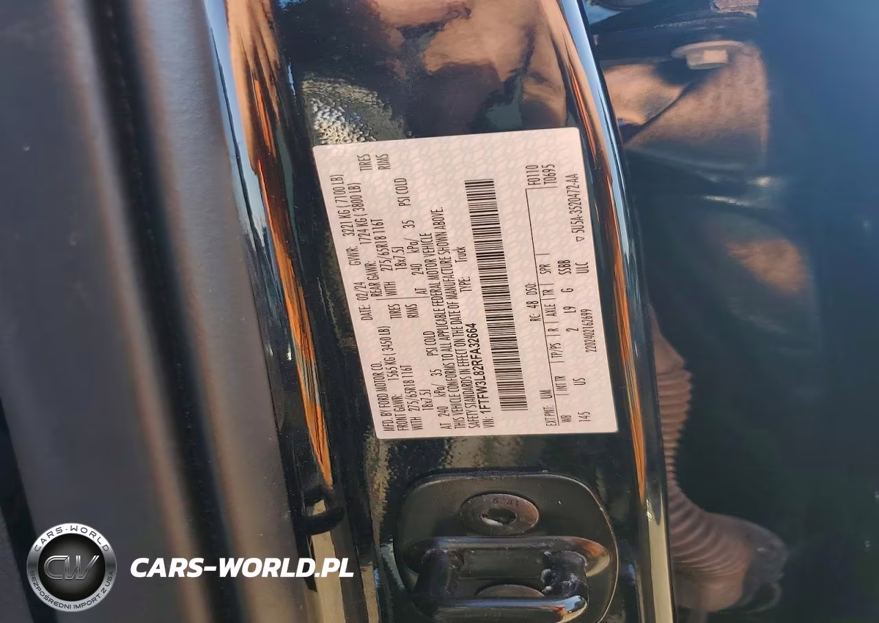 2024 Ford F150 Xlt VIN:1FTFW3L82RFA32664 - 12
