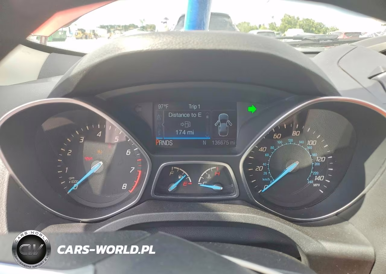 2016 Ford Escape S VIN:1FMCU0F77GUC54907 - 9