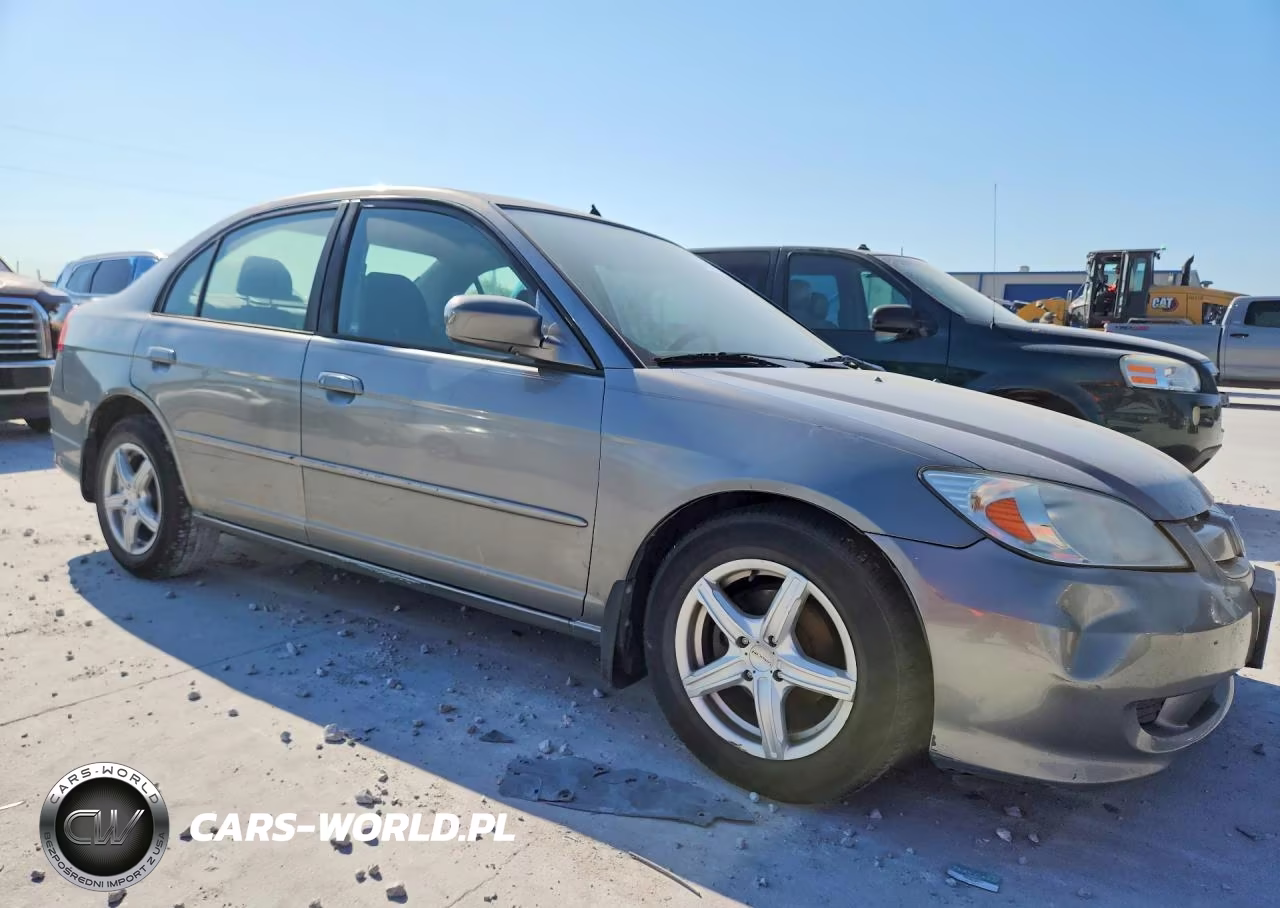 2005 Honda Civic Hybrid VIN:JHMES96605S015964 - 4