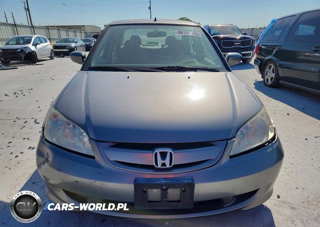 2005 Honda Civic Hybrid VIN:JHMES96605S015964 - 5