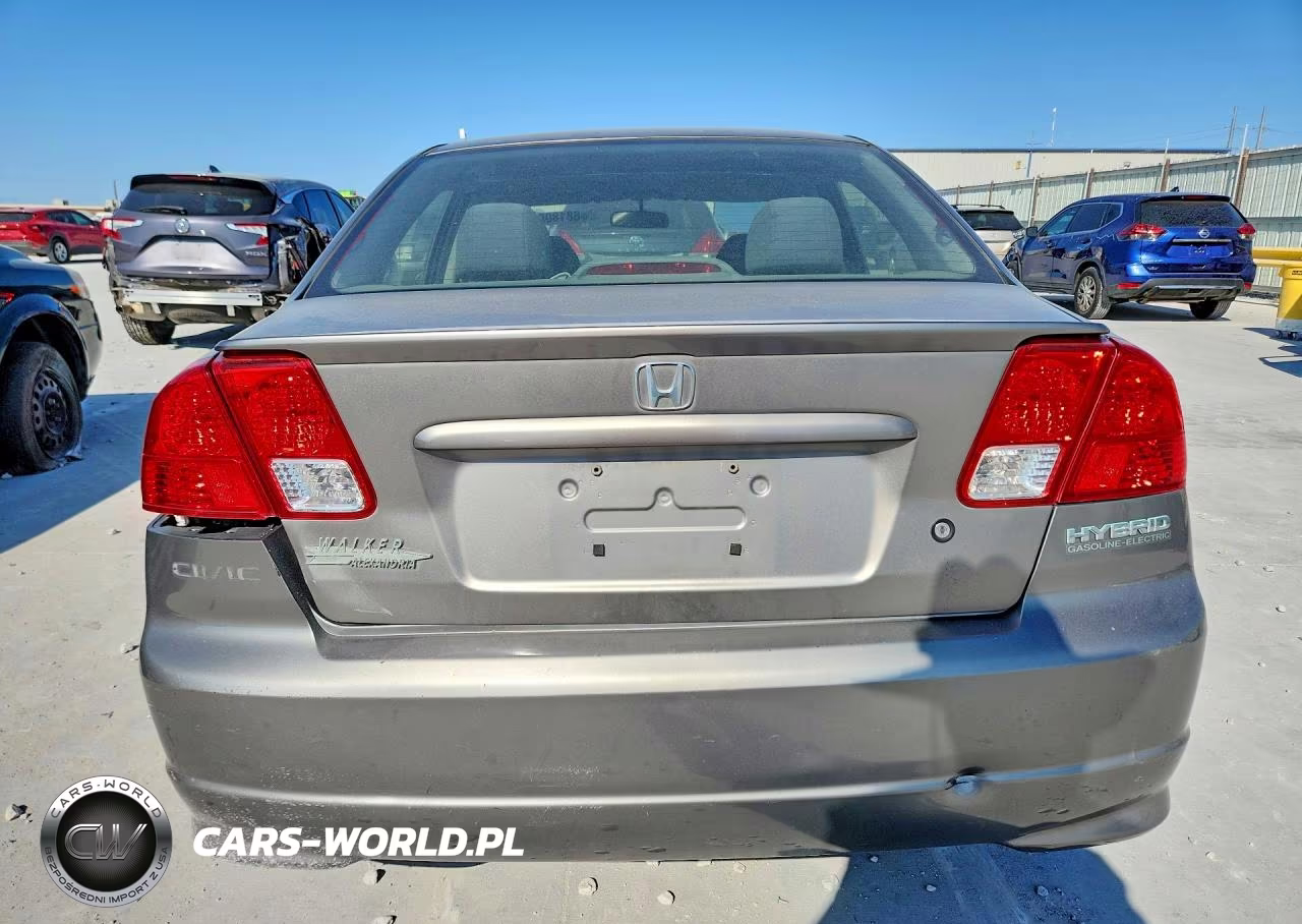 2005 Honda Civic Hybrid VIN:JHMES96605S015964 - 6