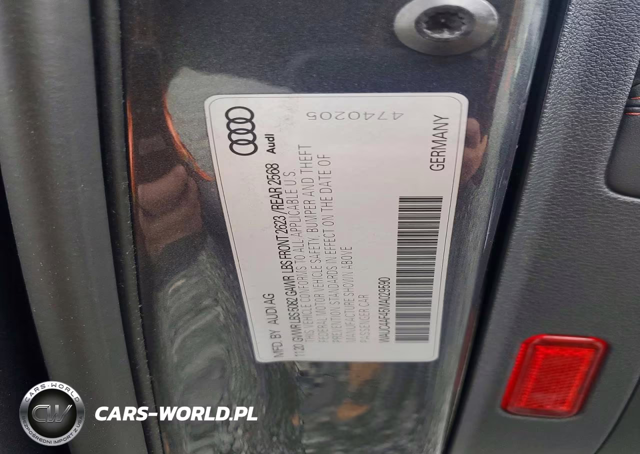 2021 Audi S4 Prestige VIN:WAUC4AF45MA029590 - 12