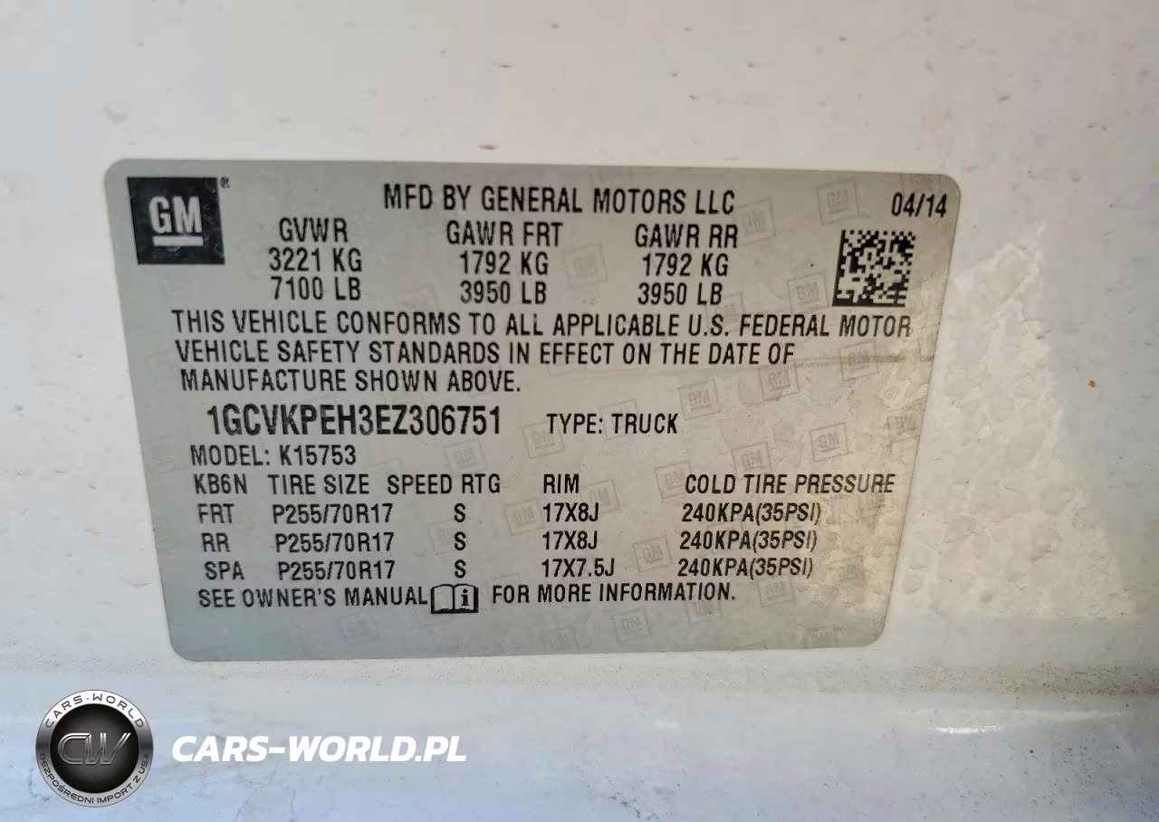 2014 Chevrolet Silverado K1500 VIN:1GCVKPEH3EZ306751 - 12