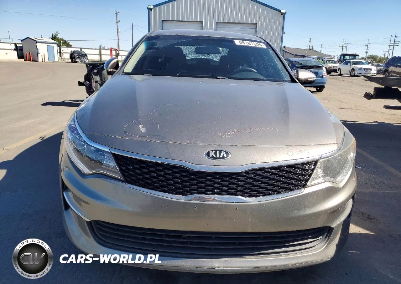 2016 Kia Optima Lx VIN:5XXGT4L37GG005319 - 5