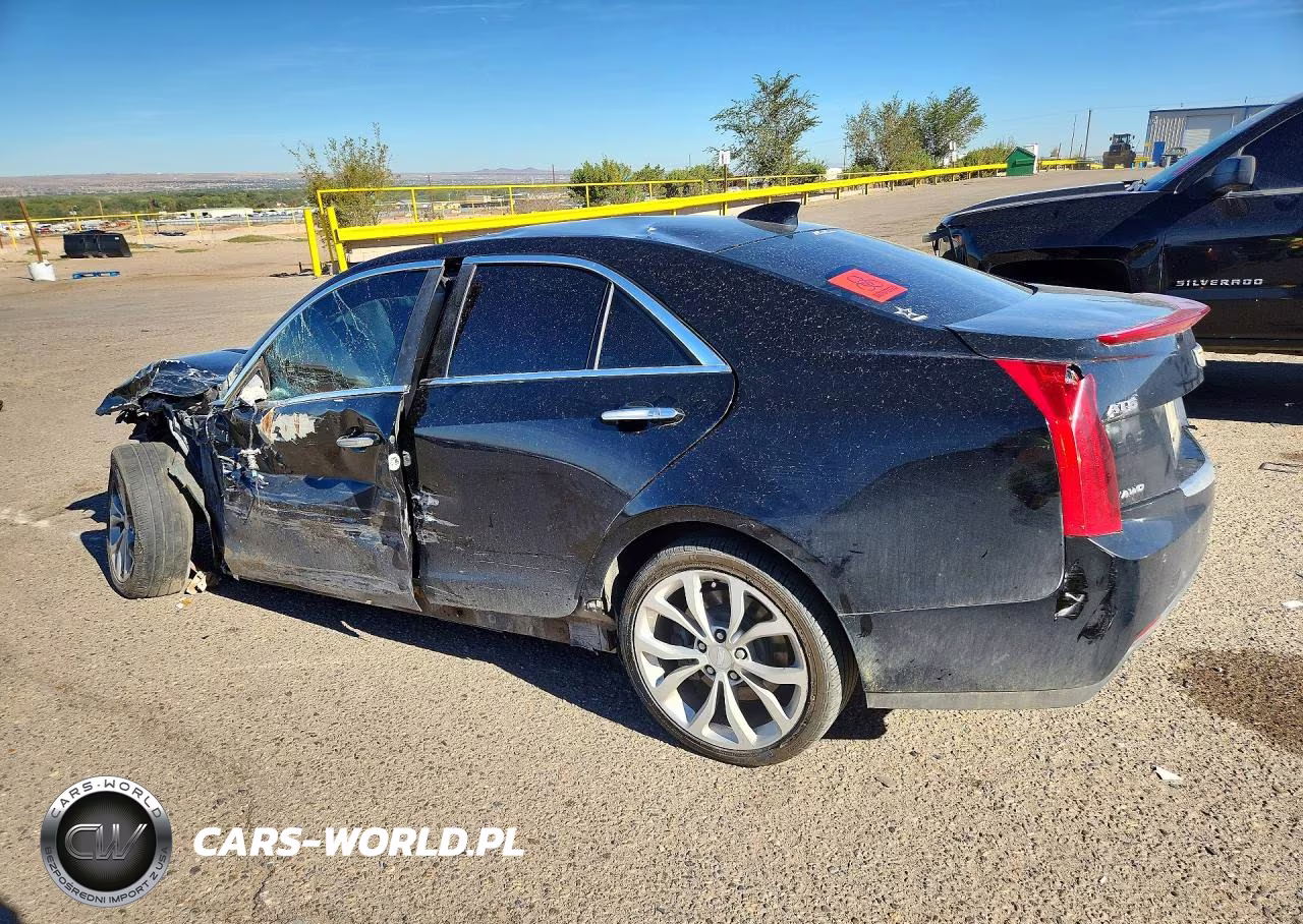 2017 Cadillac Ats Premium Luxury VIN:1G6AK5SS6H0138263 - 2