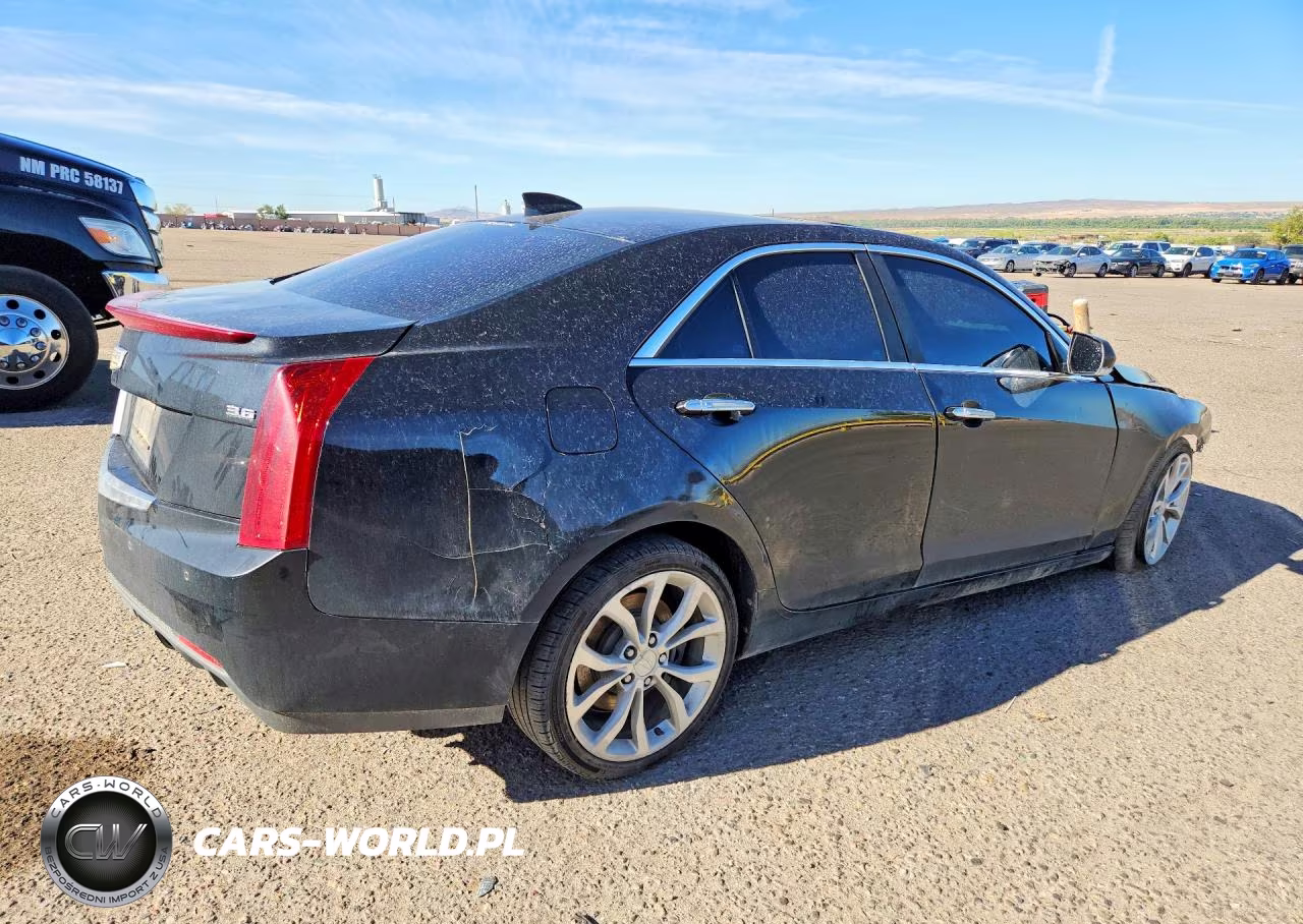 2017 Cadillac Ats Premium Luxury VIN:1G6AK5SS6H0138263 - 3