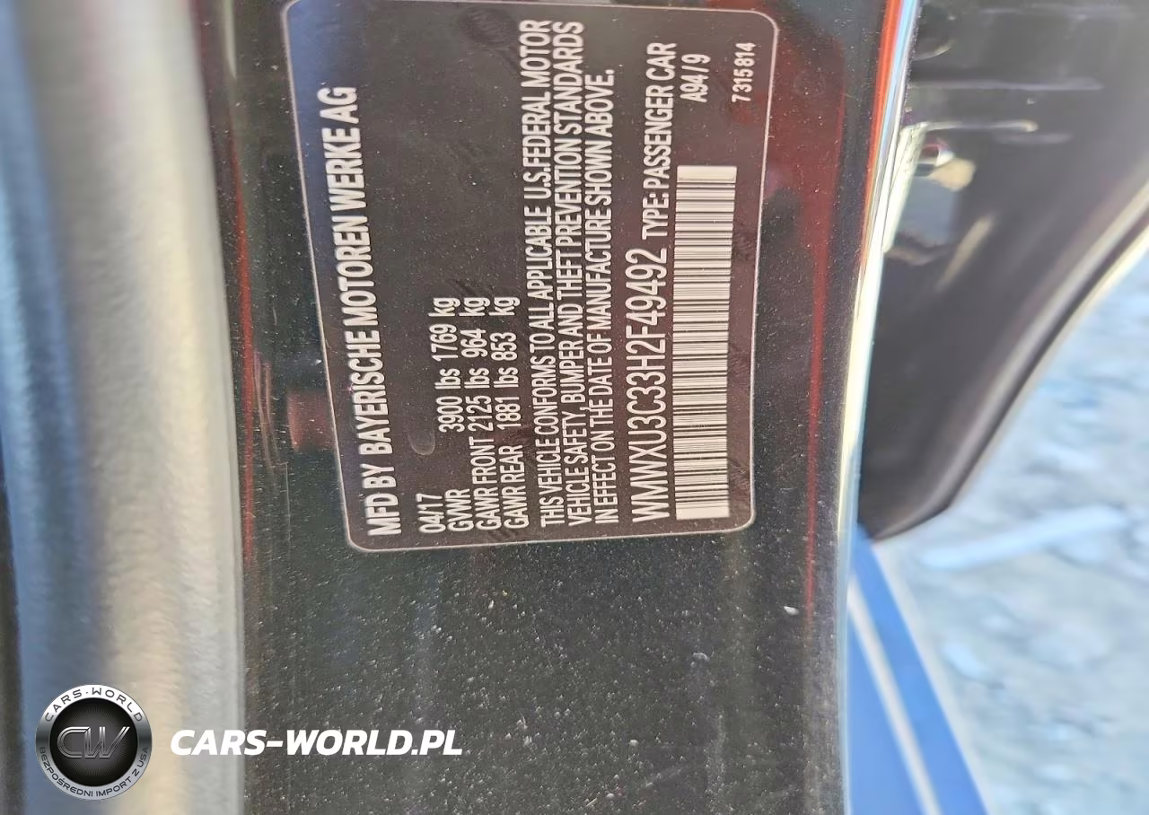 2017 Mini Cooper S VIN:WMWXU3C33H2F49492 - 13