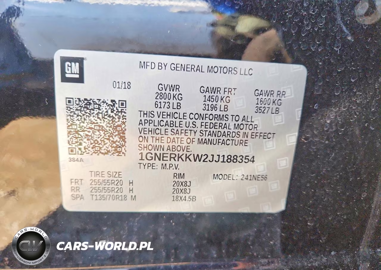 2018 Chevrolet Traverse Premier VIN:1GNERKKW2JJ188354 - 13
