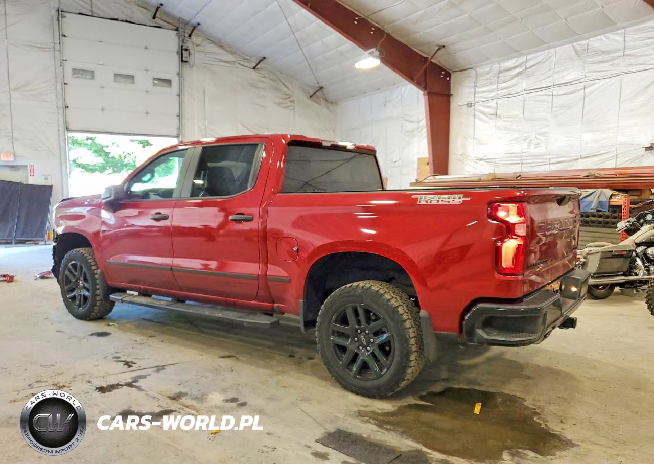 2021 Chevrolet Silverado K1500 Trail Boss Custom VIN:1GCPYCELXMZ387136 - 2
