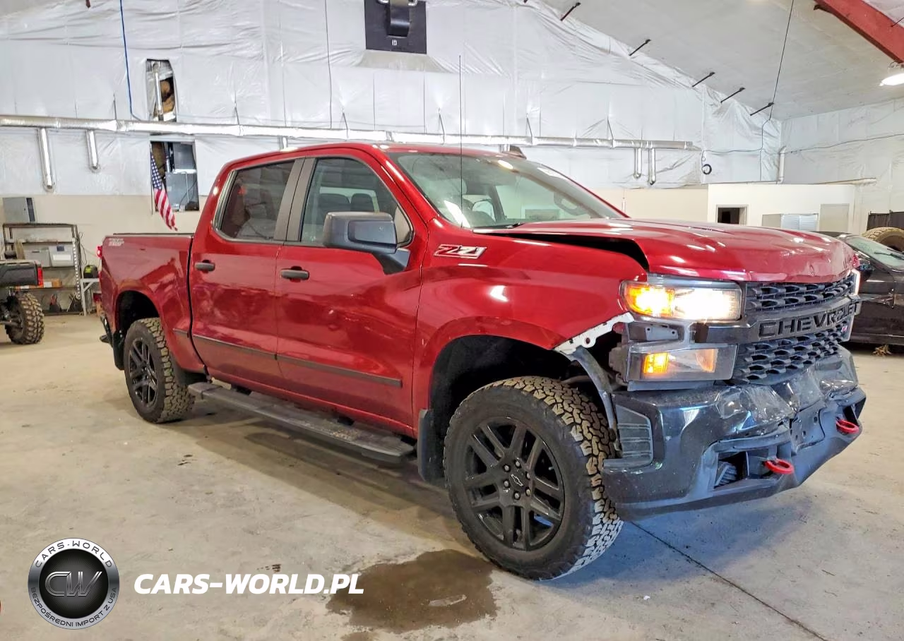 2021 Chevrolet Silverado K1500 Trail Boss Custom VIN:1GCPYCELXMZ387136 - 4