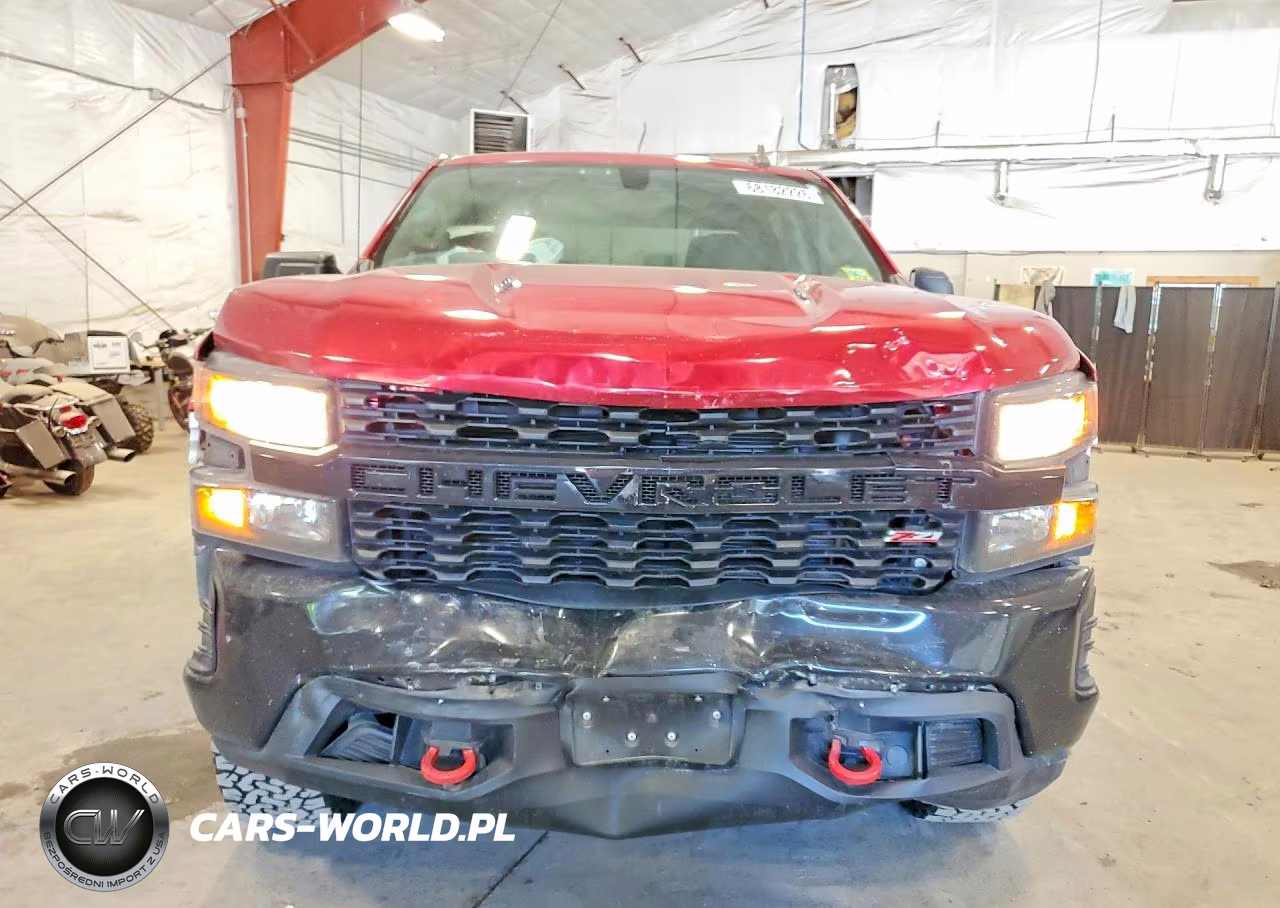 2021 Chevrolet Silverado K1500 Trail Boss Custom VIN:1GCPYCELXMZ387136 - 5