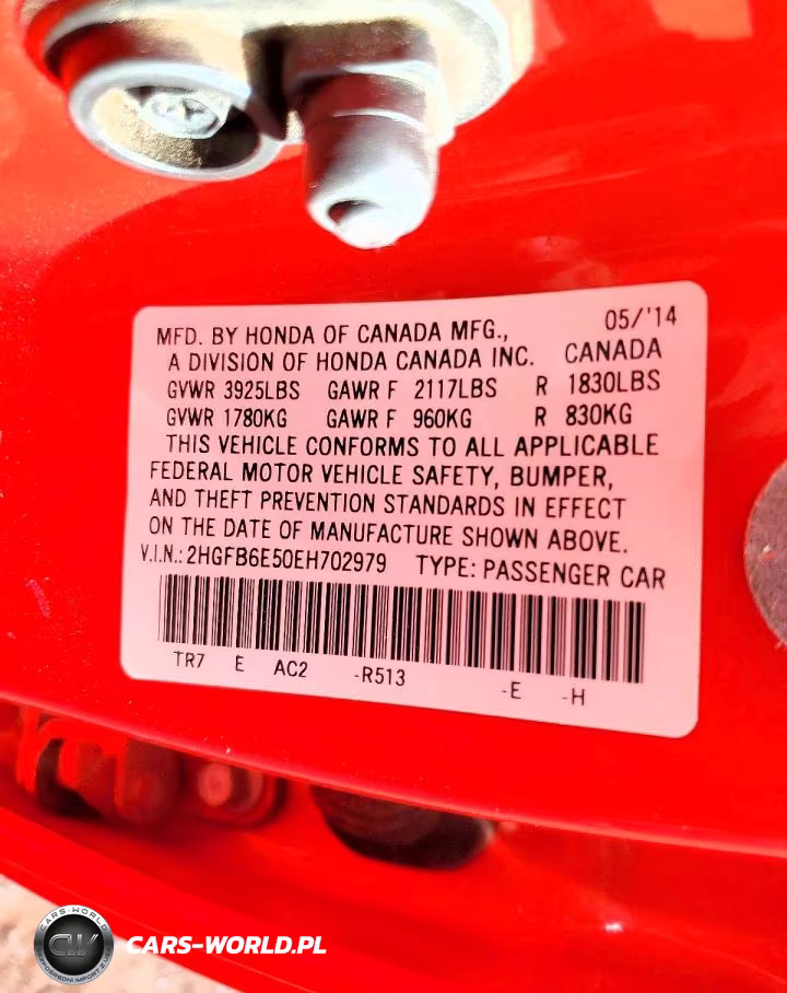 2014 Honda Civic Si VIN:2HGFB6E50EH702979 - 12