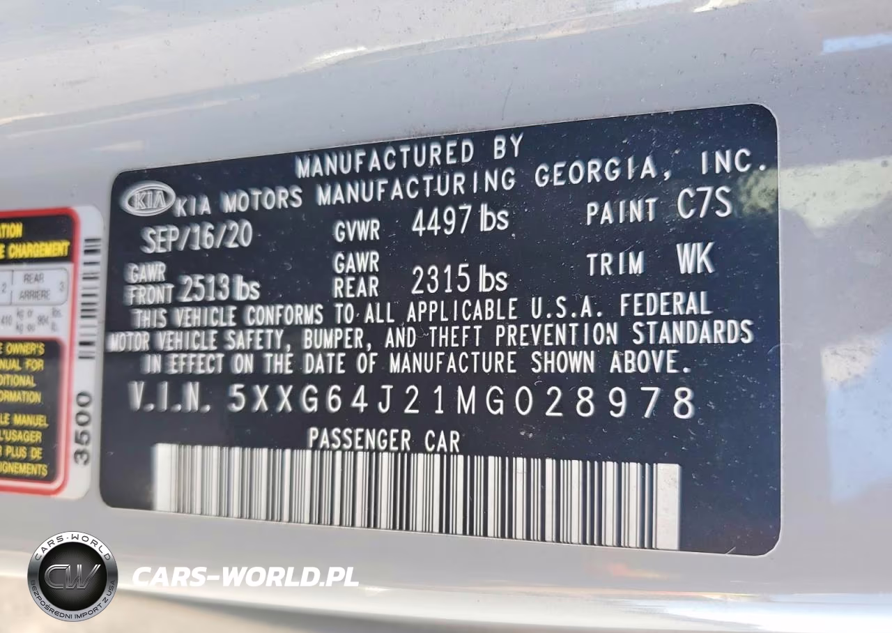 2021 Kia K5 Gt Line VIN:5XXG64J21MG028978 - 13