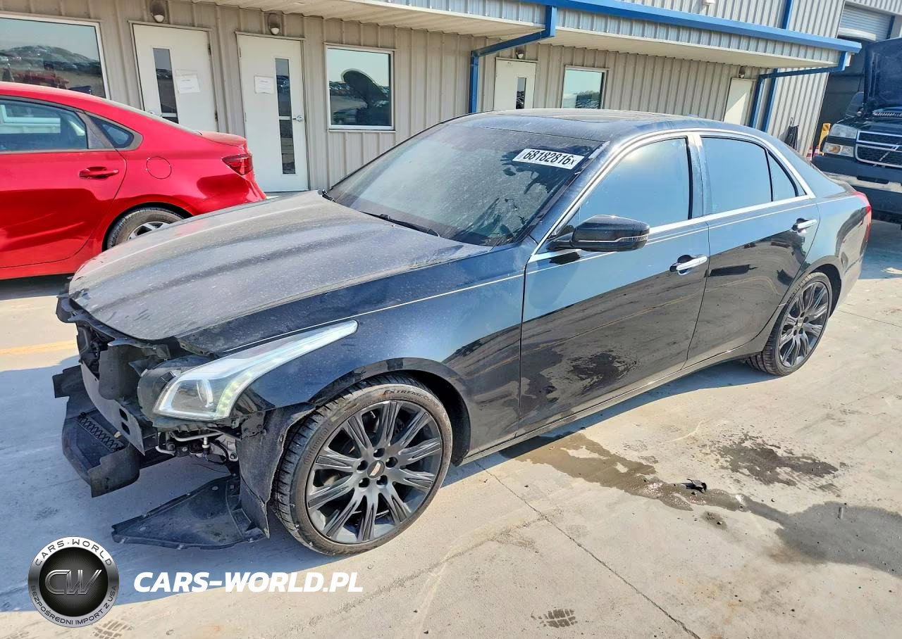 2018 Cadillac Cts Luxury VIN:1G6AX5SX6J0142381 - 1