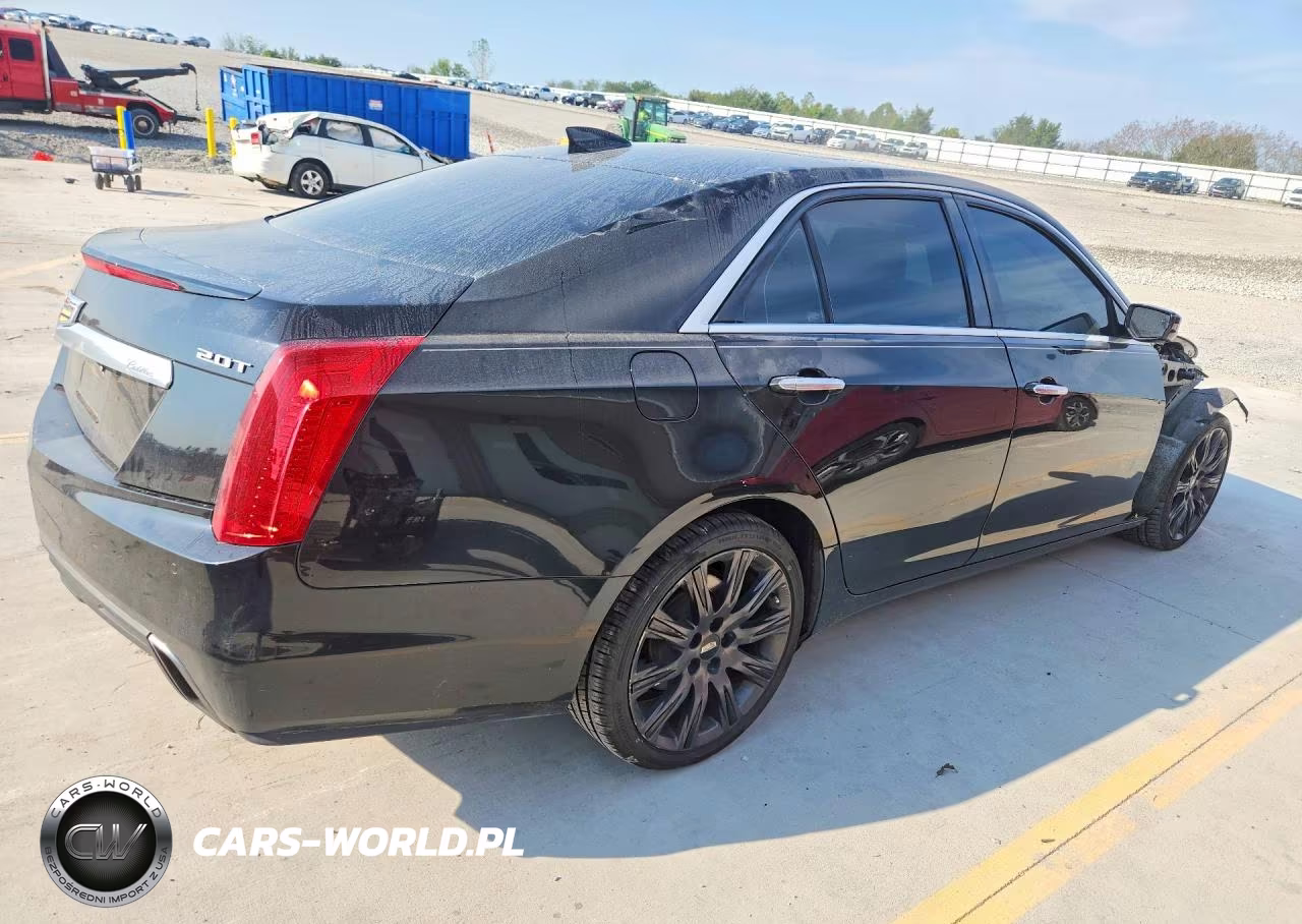 2018 Cadillac Cts Luxury VIN:1G6AX5SX6J0142381 - 3