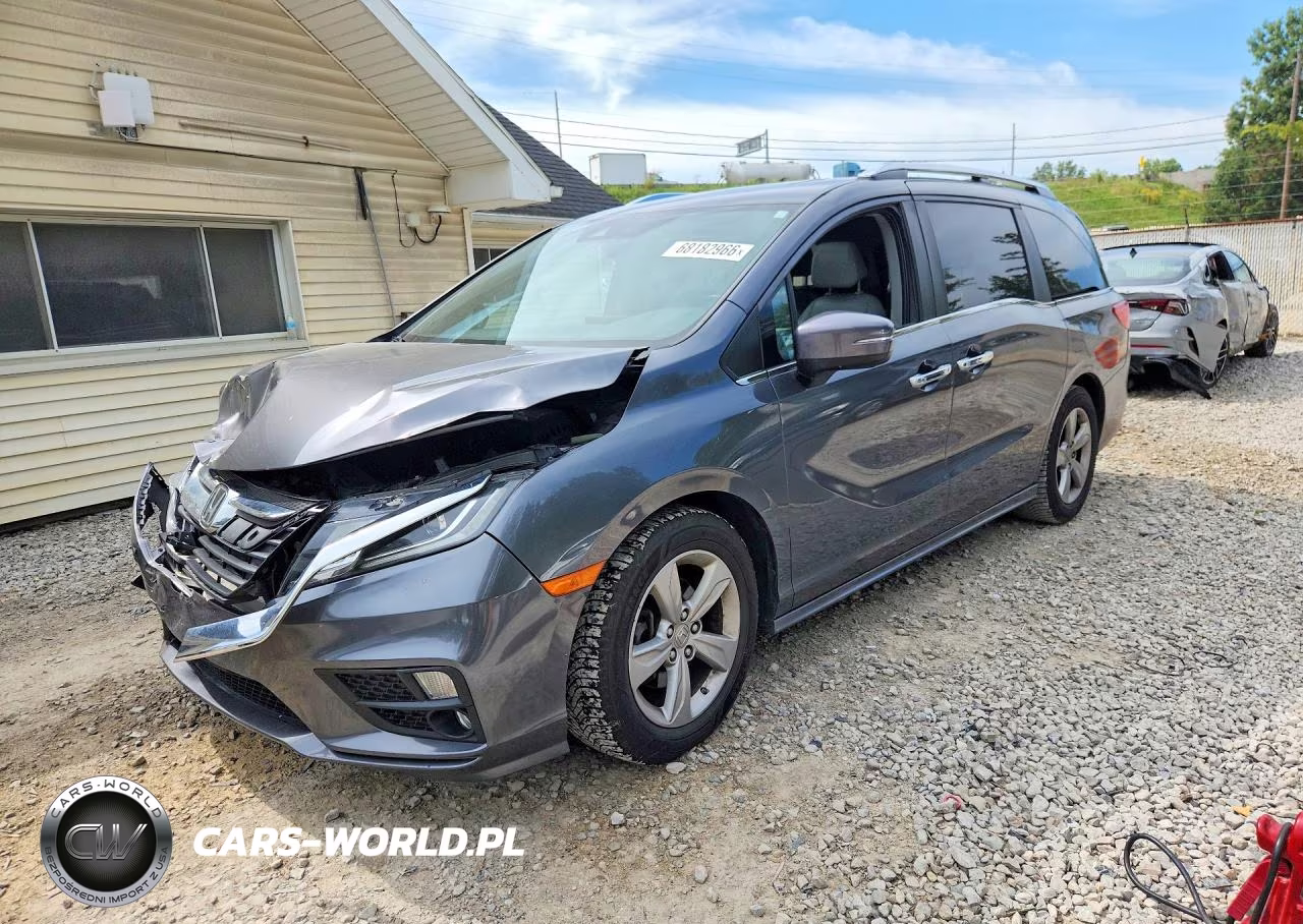 2019 Honda Odyssey Exl VIN:5FNRL6H74KB079227 - 1