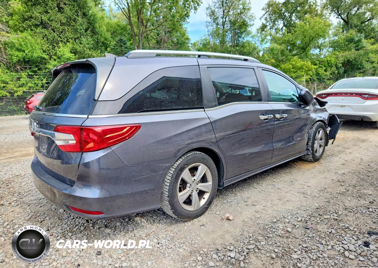 2019 Honda Odyssey Exl VIN:5FNRL6H74KB079227 - 3