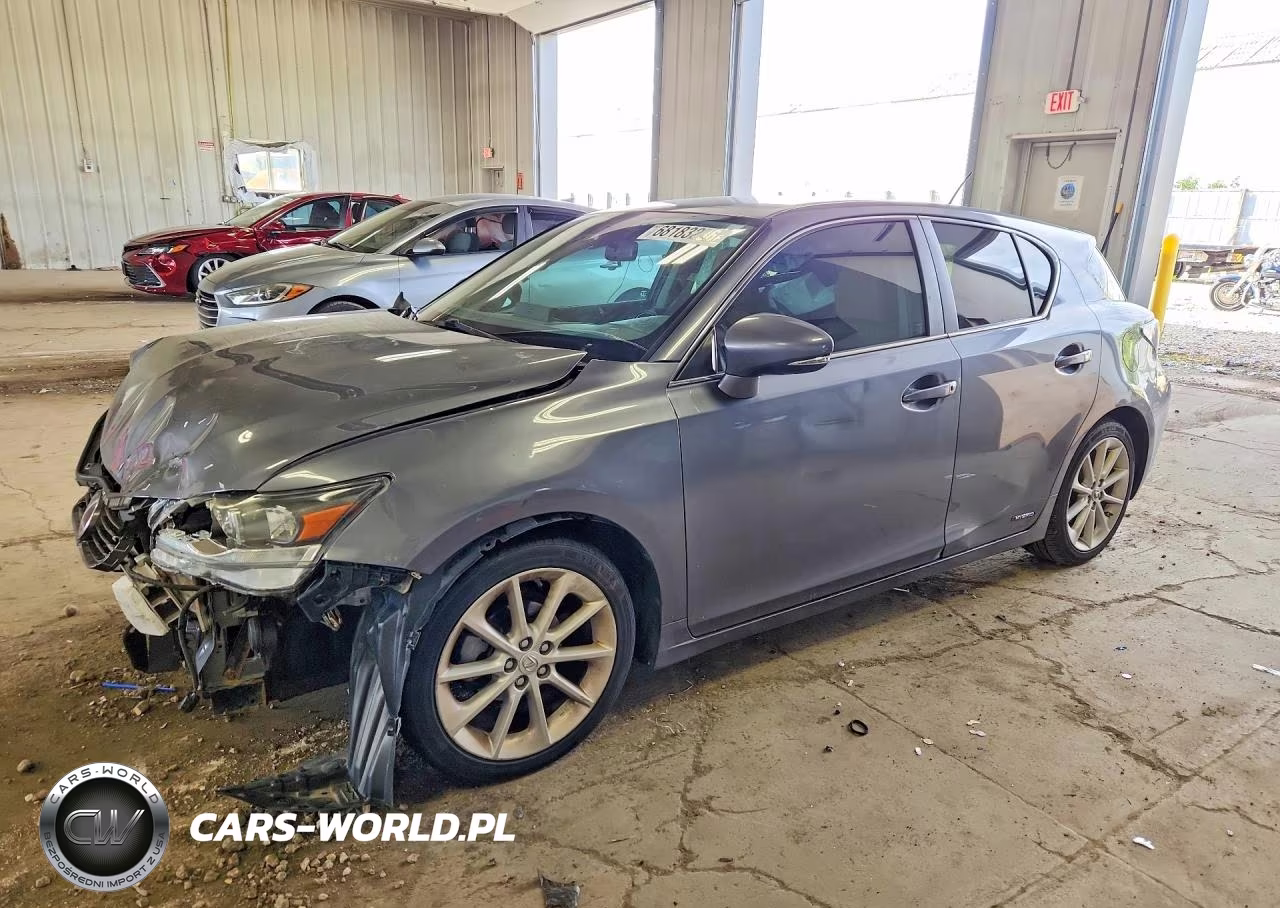 2012 Lexus Ct 200 VIN:JTHKD5BH1C2119020 - 1