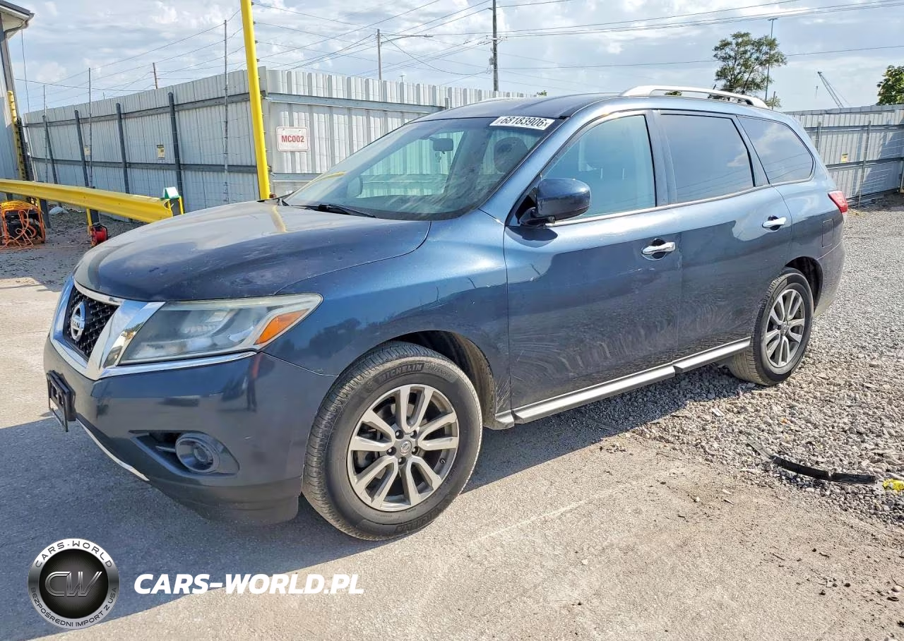2014 Nissan Pathfinder Sv VIN:5N1AR2MN0EC630212 - 1