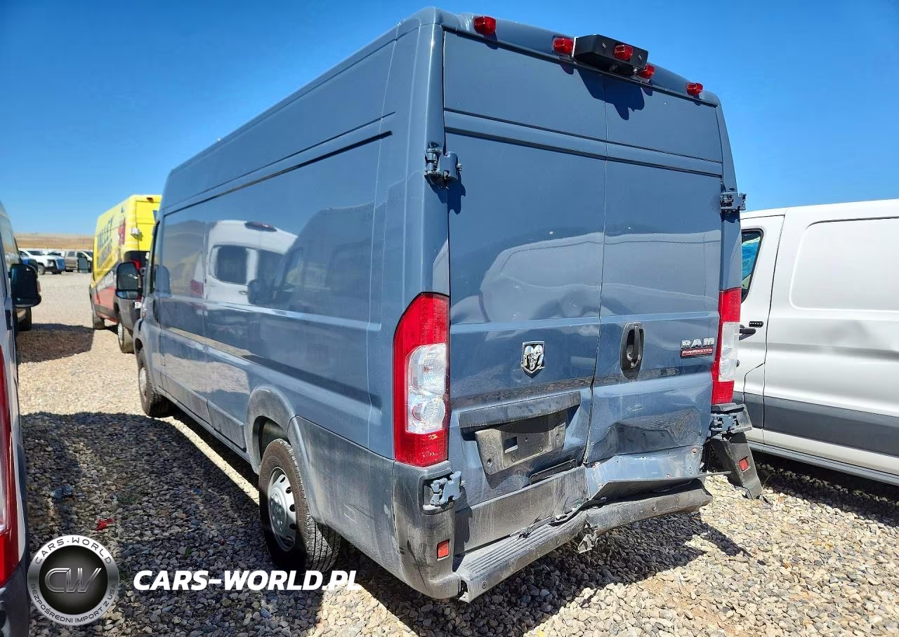 2019 Ram Promaster 3500 Delivery Van VIN:3C6URVJG3KE564517 - 2