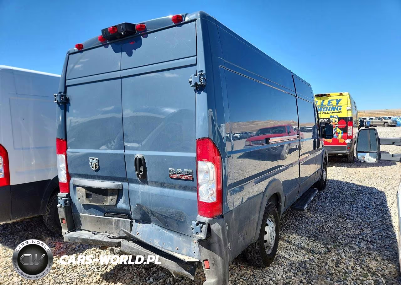 2019 Ram Promaster 3500 Delivery Van VIN:3C6URVJG3KE564517 - 3