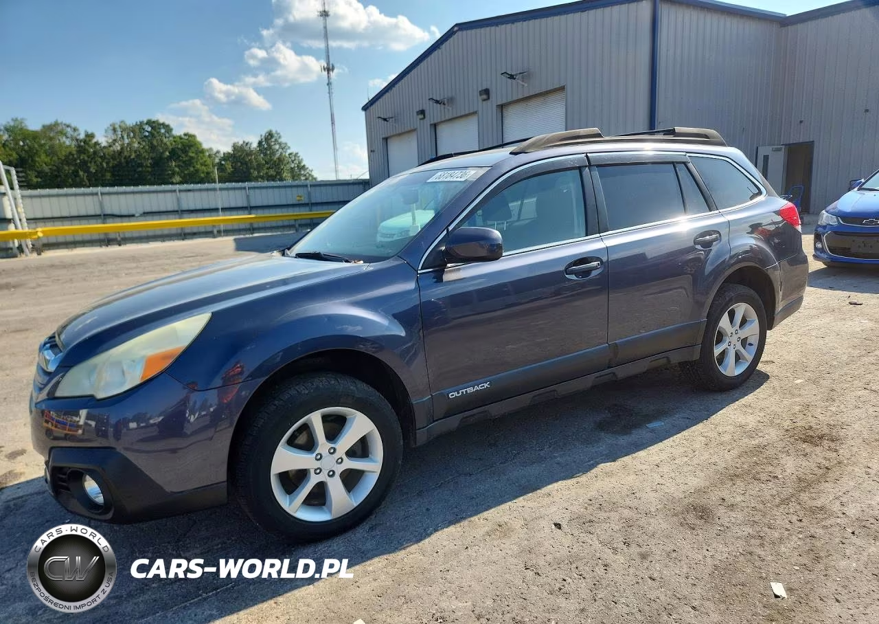 2014 Subaru Outback 2.5I Premium VIN:4S4BRCCC6E3203207 - 1