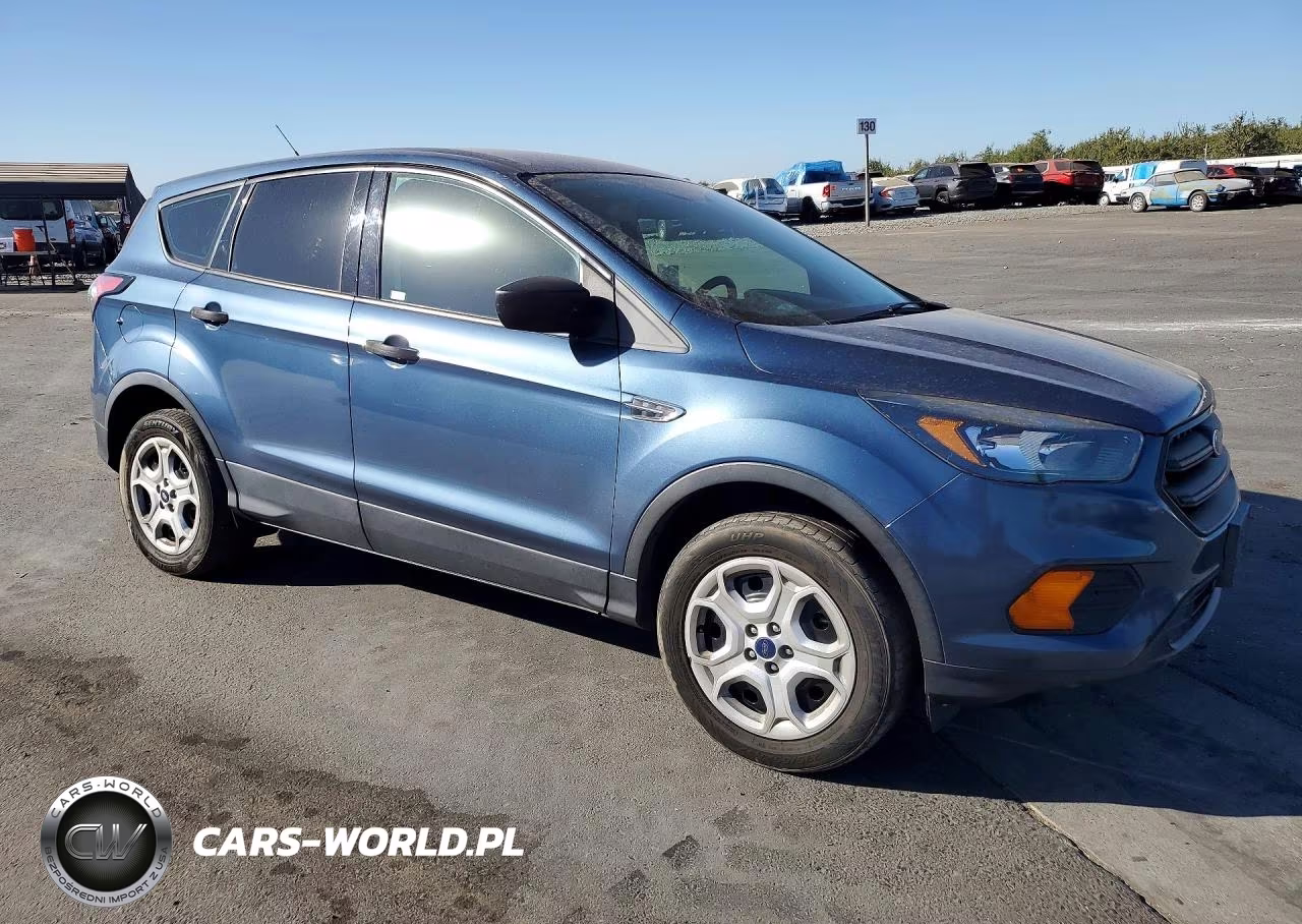 2018 Ford Escape S VIN:1FMCU0F78JUB86852 - 4