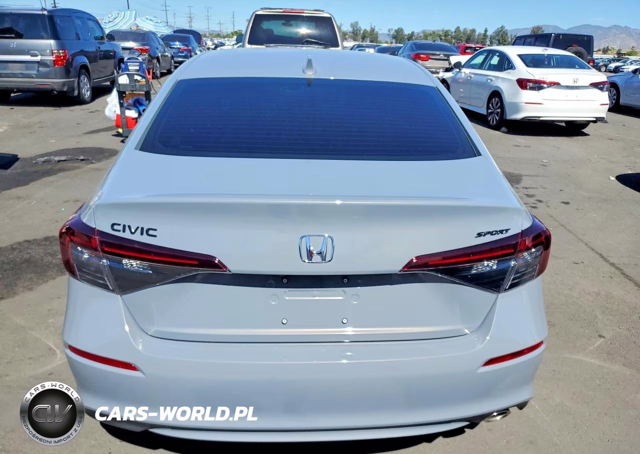 2026 Honda Civic Sport VIN:2HGFE2F51TH617287 - 6