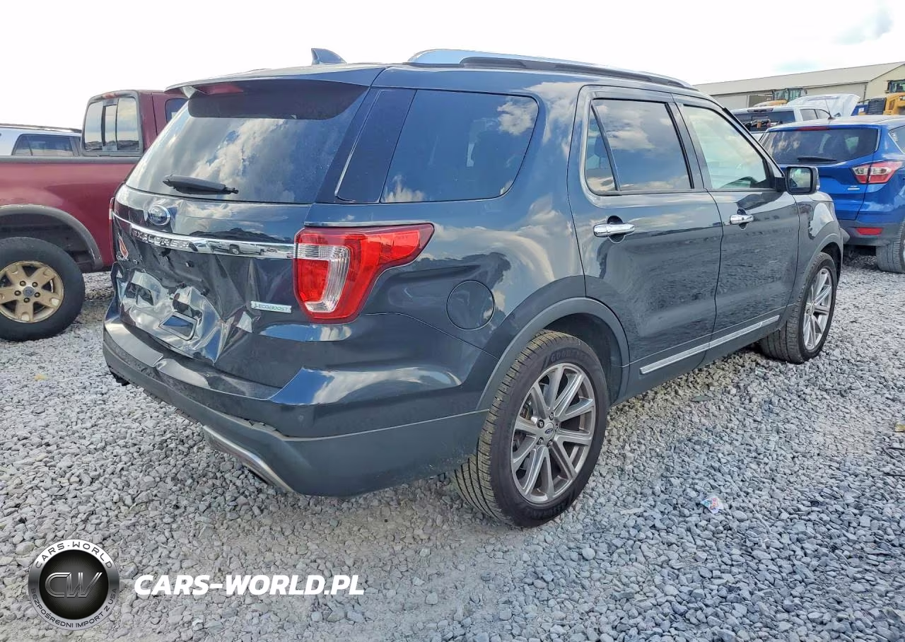 2017 Ford Explorer Limited VIN:1FM5K7FH7HGD23899 - 3