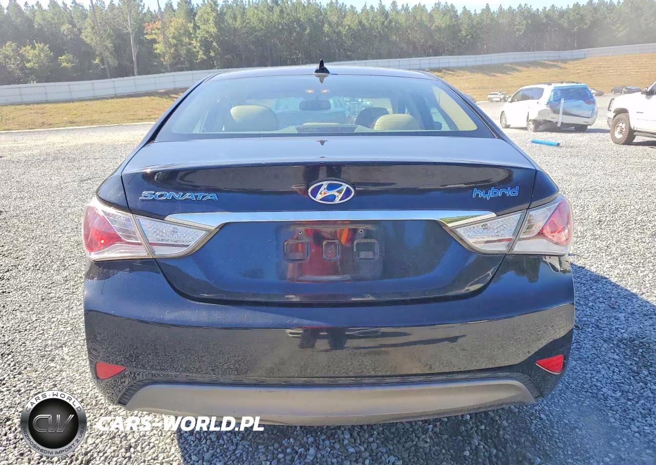 2012 Hyundai Sonata Hybrid VIN:KMHEC4A47CA025977 - 6