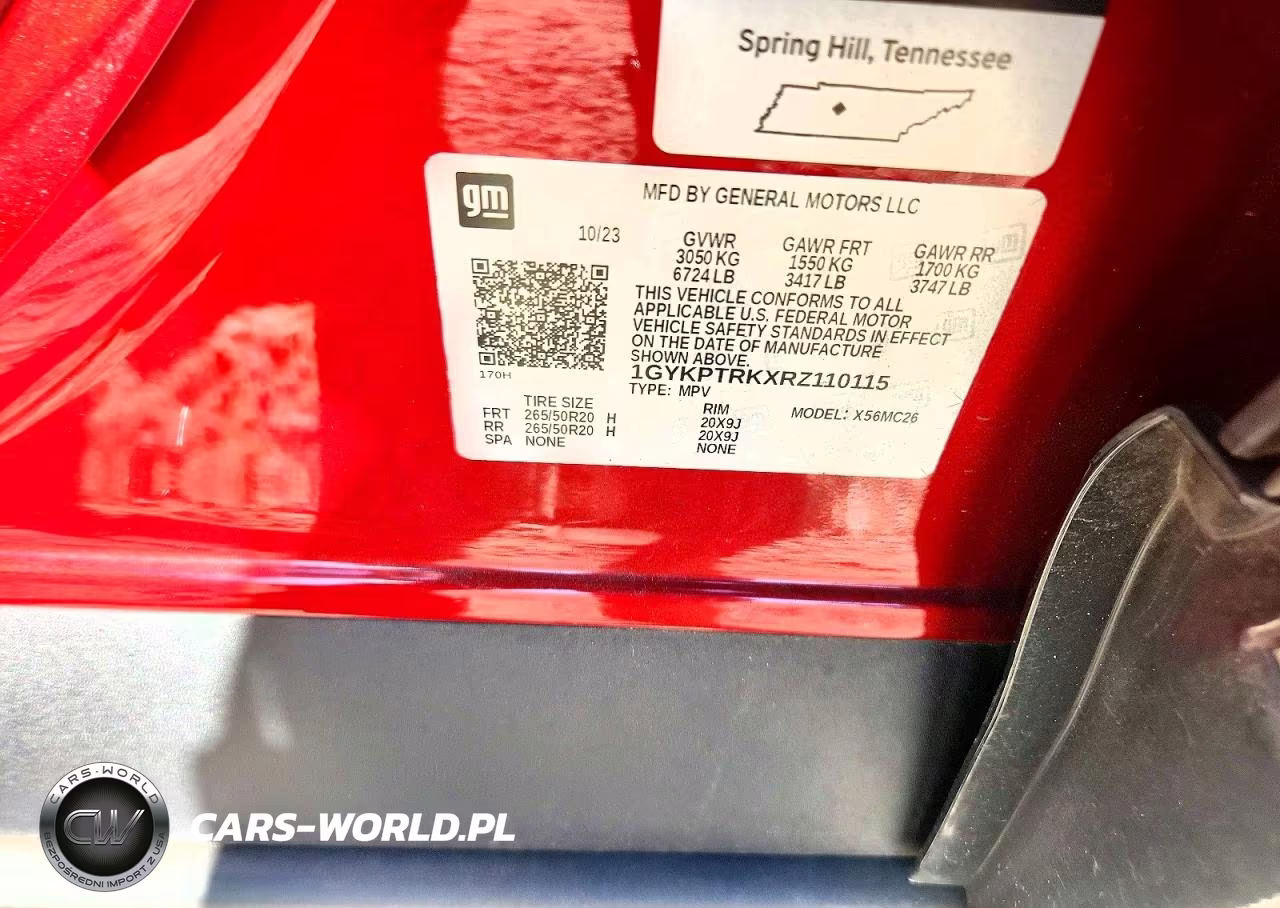 2024 Cadillac Lyriq Sport VIN:1GYKPTRKXRZ110115 - 13