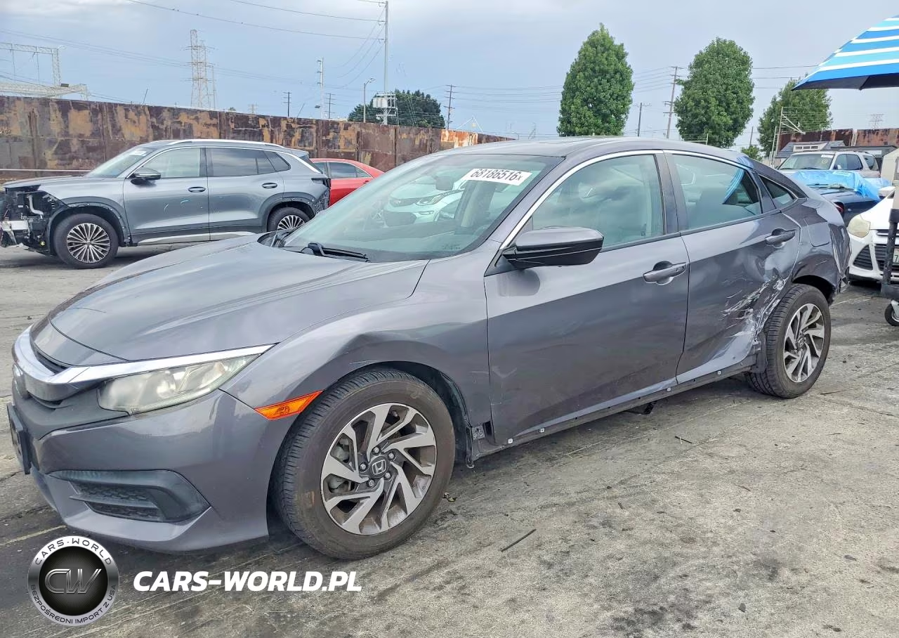 2017 Honda Civic Ex VIN:2HGFC2F75HH545671 - 1