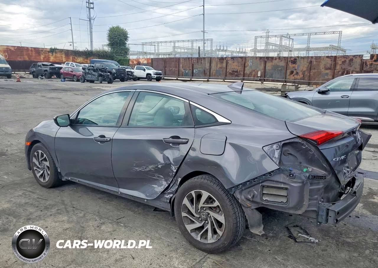 2017 Honda Civic Ex VIN:2HGFC2F75HH545671 - 2