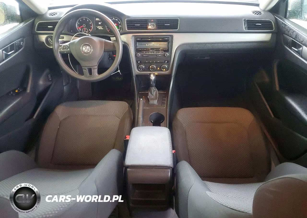 2012 Volkswagen Passat S VIN:1VWAH7A31CC027853 - 8