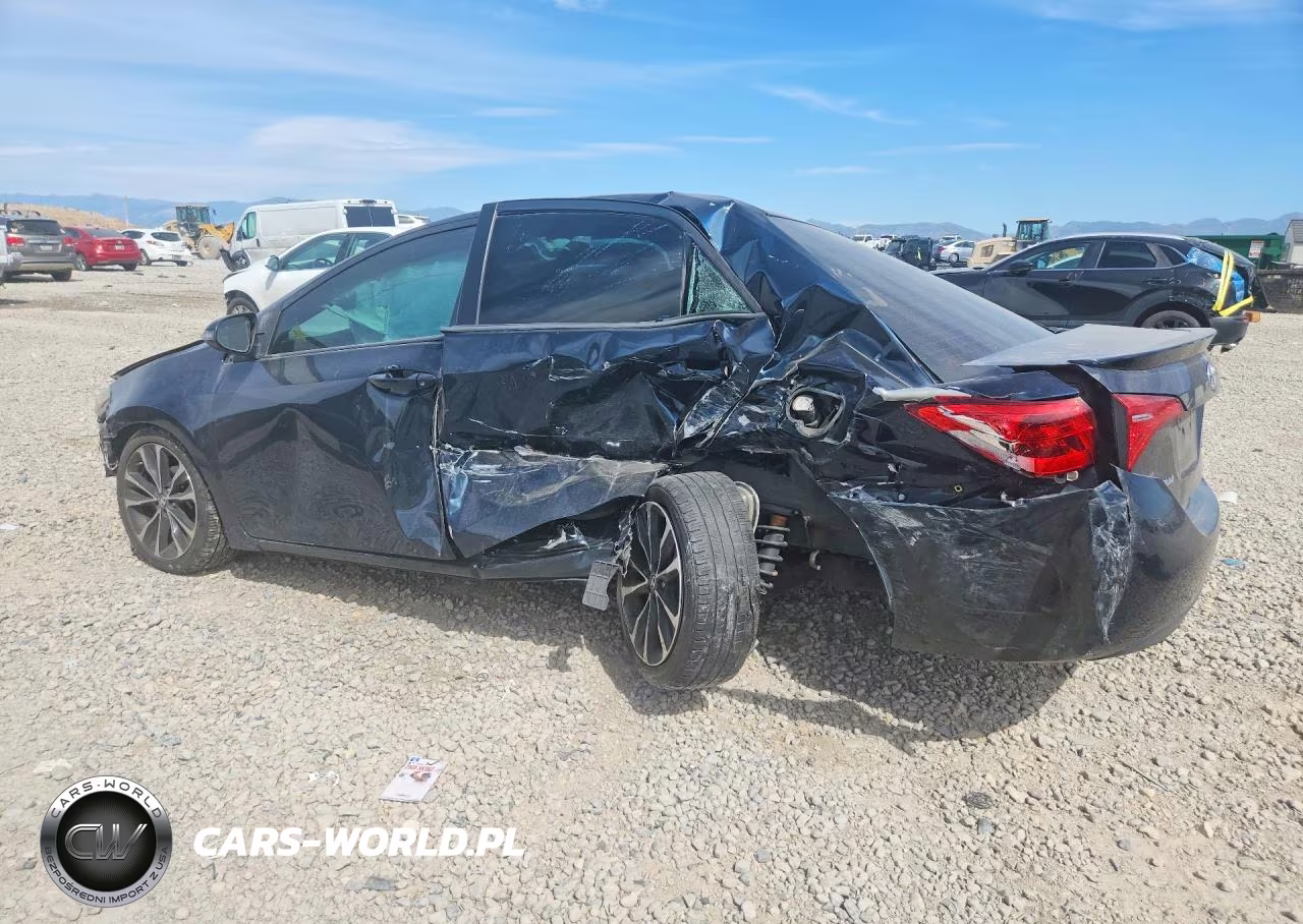 2018 Toyota Corolla Se VIN:2T1BURHE8JC107709 - 2