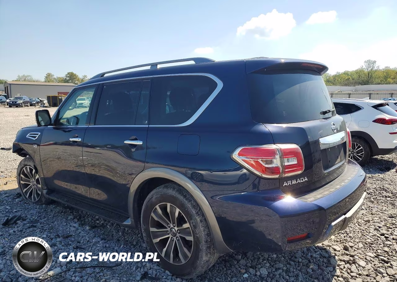 2020 Nissan Armada Sl VIN:JN8AY2ND4LX017016 - 2