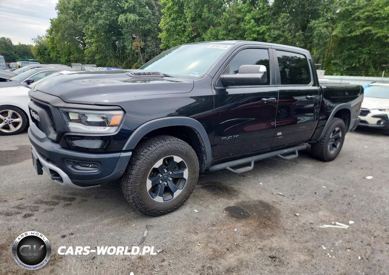 2019 Ram 1500 Rebel VIN:1C6SRFLT8KN734566 - 1