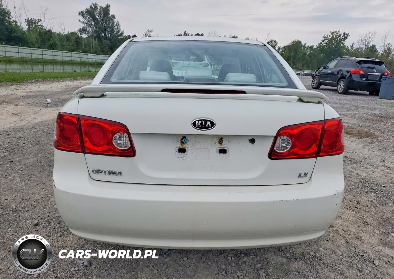 2007 Kia Optima Lx VIN:KNAGE123675140545 - 6