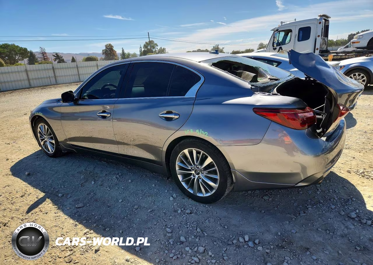 2018 Infiniti Q50 2.0T Luxe VIN:JN1CV7AP9JM241202 - 2