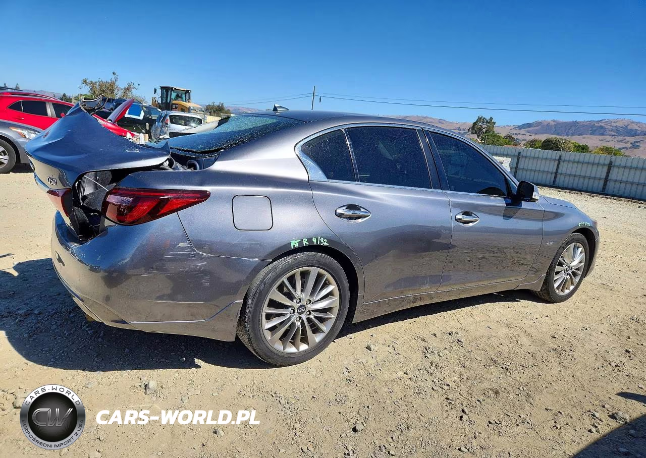2018 Infiniti Q50 2.0T Luxe VIN:JN1CV7AP9JM241202 - 3